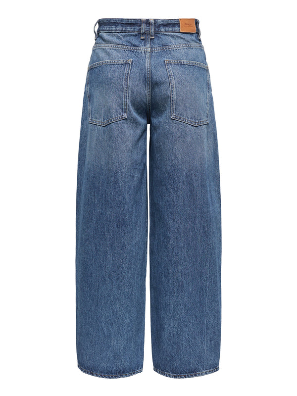 ONLY DROP4 Jeans Onltaylor Hw Barrel Dnm Tai466 Noos - Blu