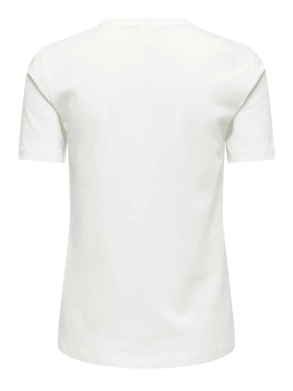 ONLY DROP4 T-Shirt Only Dancer Dog Ride Bianco