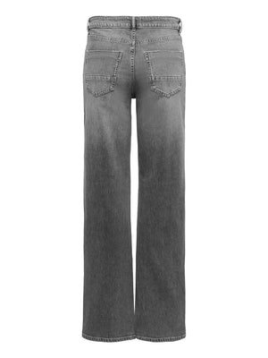 ONLY DROP4 Jeans Only Onljuicy Hw Wide Dnm Tai870 - Grigio