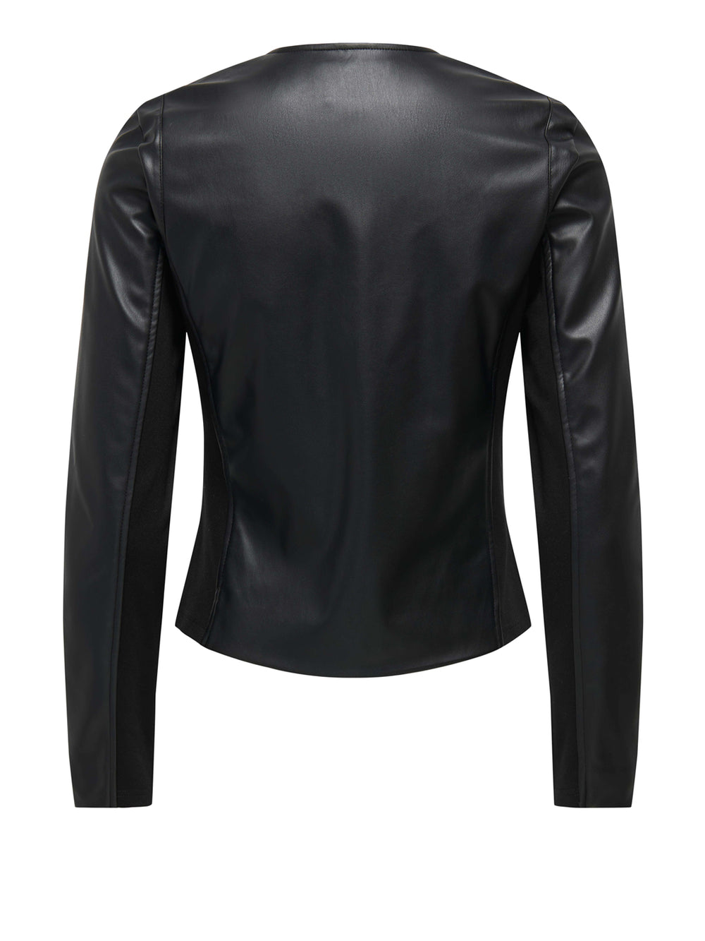 ONLY DROP4 Giubbino Only Onlbitten Mix Faux Leather - Nero
