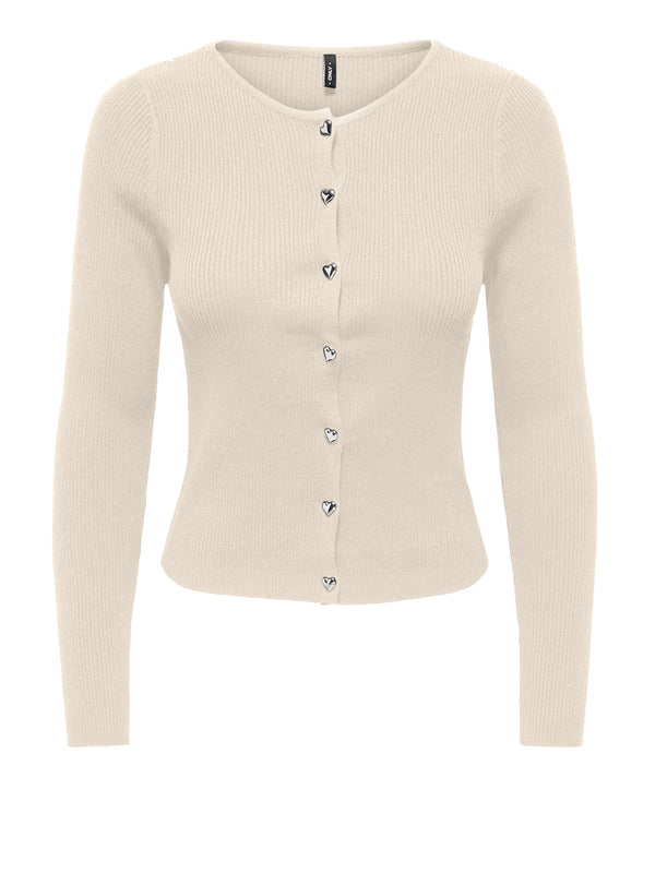 ONLY DROP4 Cardigan Guess Onlmeddi - Grigio