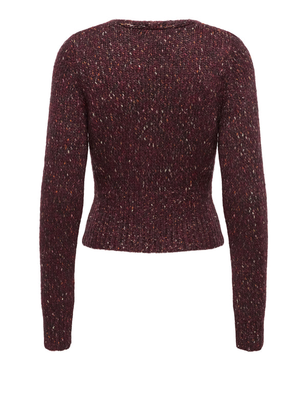 ONLY DROP4 Cardigan Onlzille Only Bordeaux