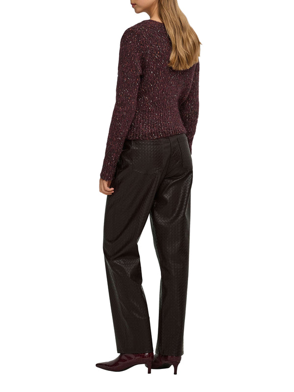 ONLY DROP4 Cardigan Onlzille Only Bordeaux