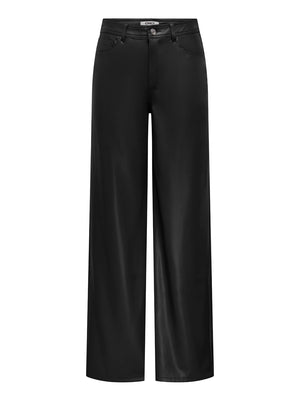 ONLY DROP4 Pantalone Only Onlsmooth - Nero
