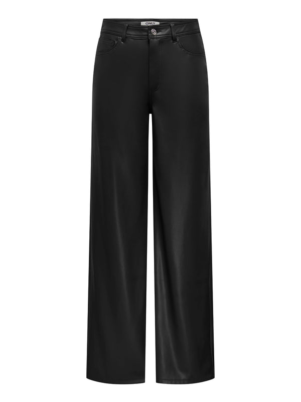 ONLY DROP4 Pantalone Only Onlsmooth - Nero