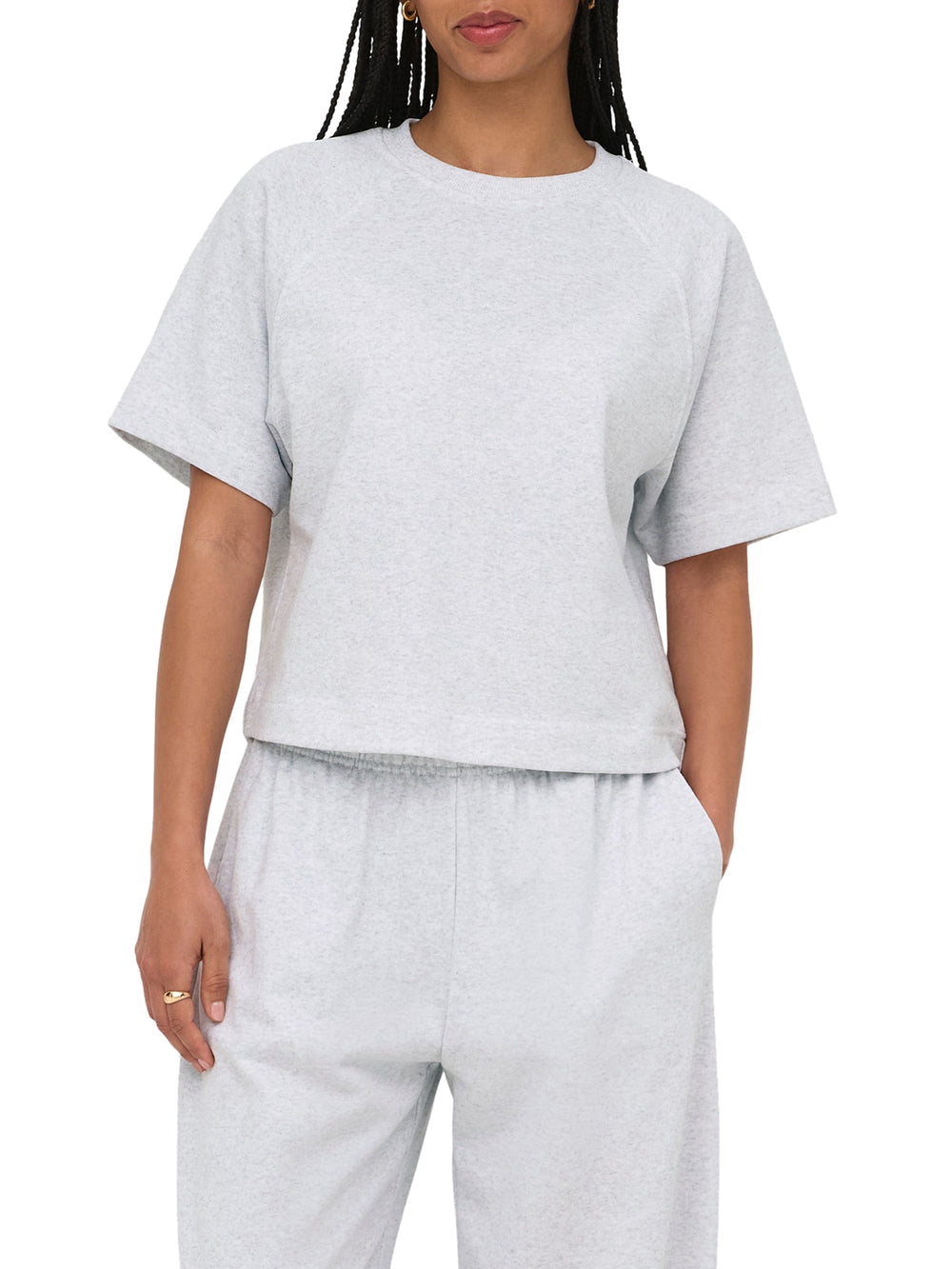 ONLY DROP4 Felpa Only Onlofelia Grey