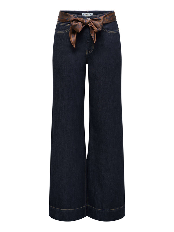 ONLY DROP4 Jeans Onlmadison Blush Hw Wd Scf Dnm Gua12Noos - Blu