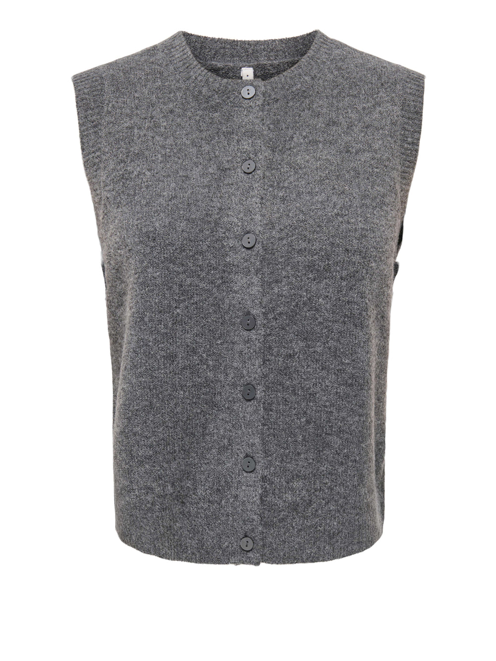 ONLY DROP4 Gilet Only Onlolivia Sl Button - Grigio
