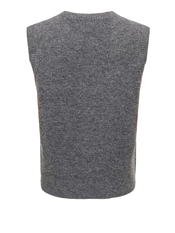 ONLY DROP4 Gilet Only Onlolivia Sl Button - Grigio