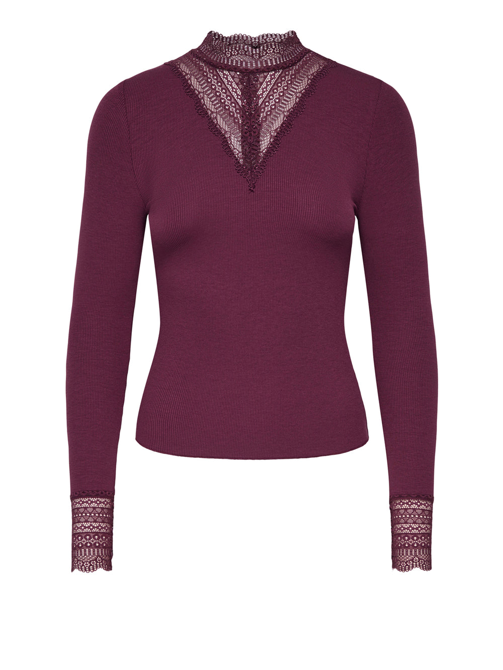 ONLY DROP5 Maglia Only Onltilde - Bordeaux