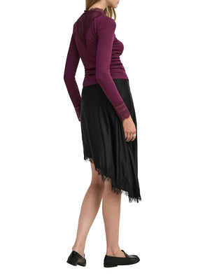 ONLY DROP5 Maglia Only Onltilde - Bordeaux