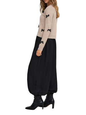 ONLY DROP5 Maglia Only Onlnoelle Beige