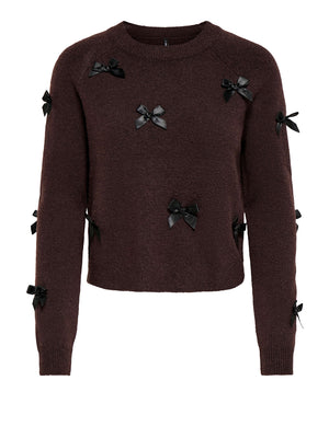 ONLY DROP5 Maglia Only Onlnoelle Marrone