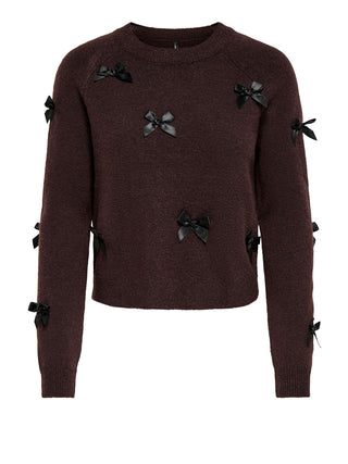 ONLY DROP5 Maglia Only Onlnoelle Marrone