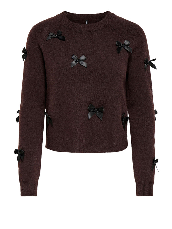 ONLY DROP5 Maglia Only Onlnoelle Marrone