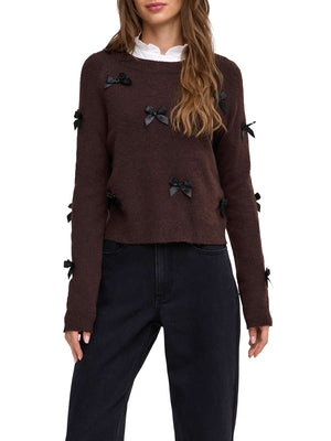 ONLY DROP5 Maglia Only Onlnoelle Marrone