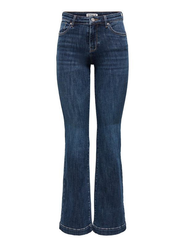 ONLY DROP5 Jeans Only Onlpower Md Flared Pushup Dnm Gen332Noos Denim
