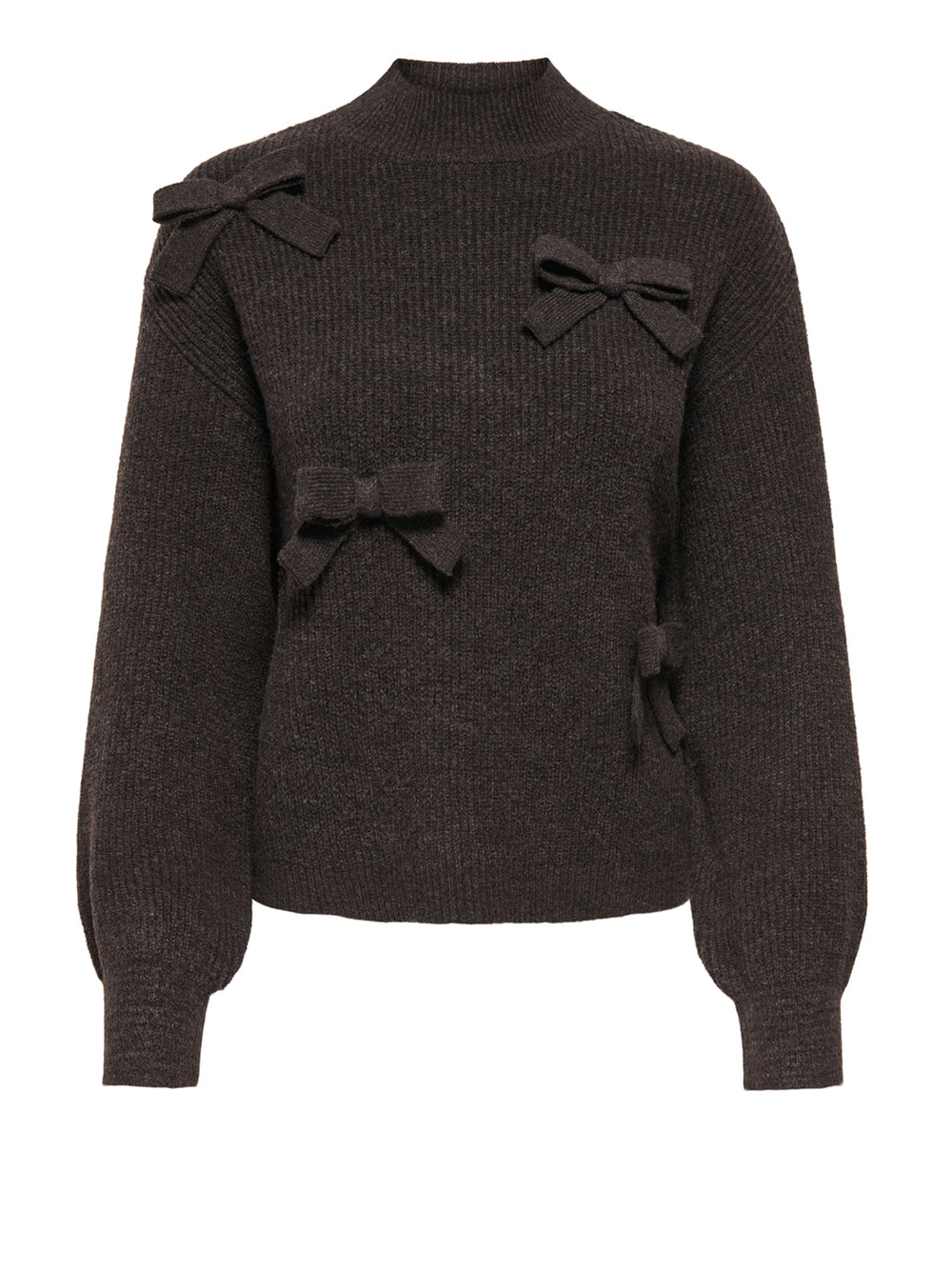 Only Maglione Onllisa Ls Bow Only Marrone