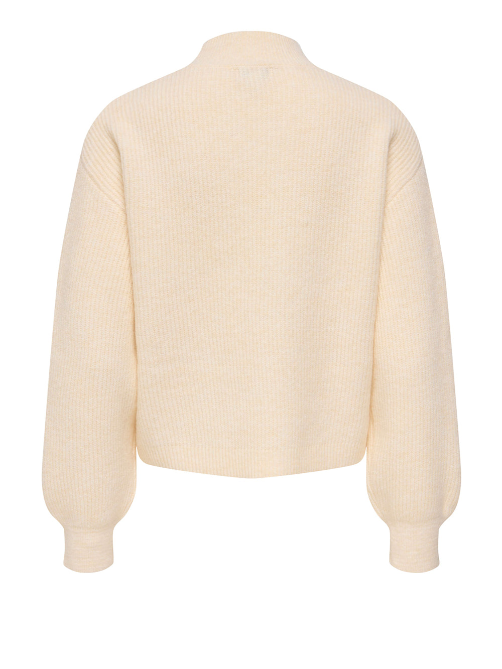 Only Maglione Only Onllisa Ls Bow Knt Noos Ecru