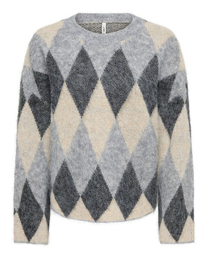 Only Maglione Noeme ONLY - Grigio Mélange