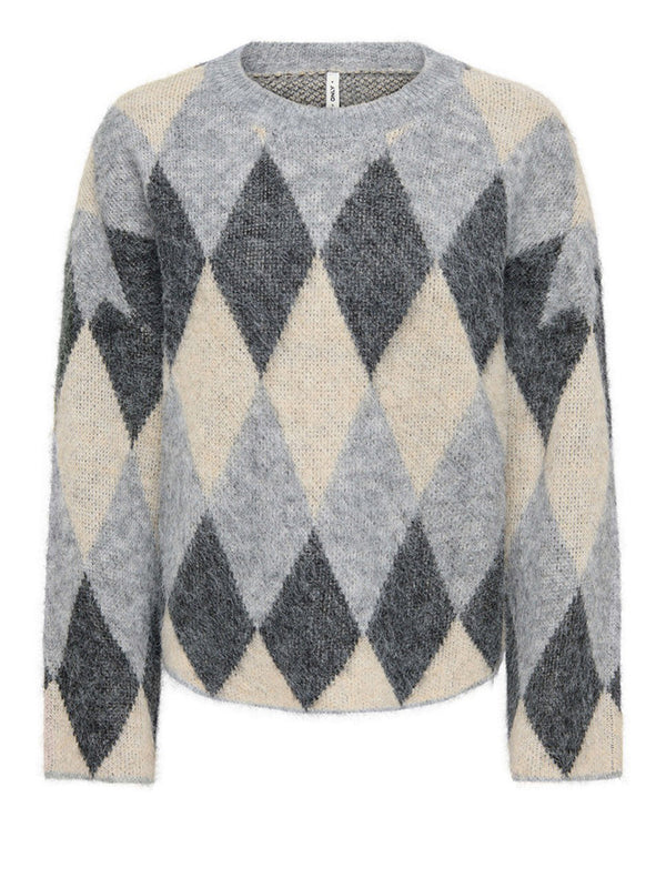 Only Maglione Noeme ONLY - Grigio Mélange