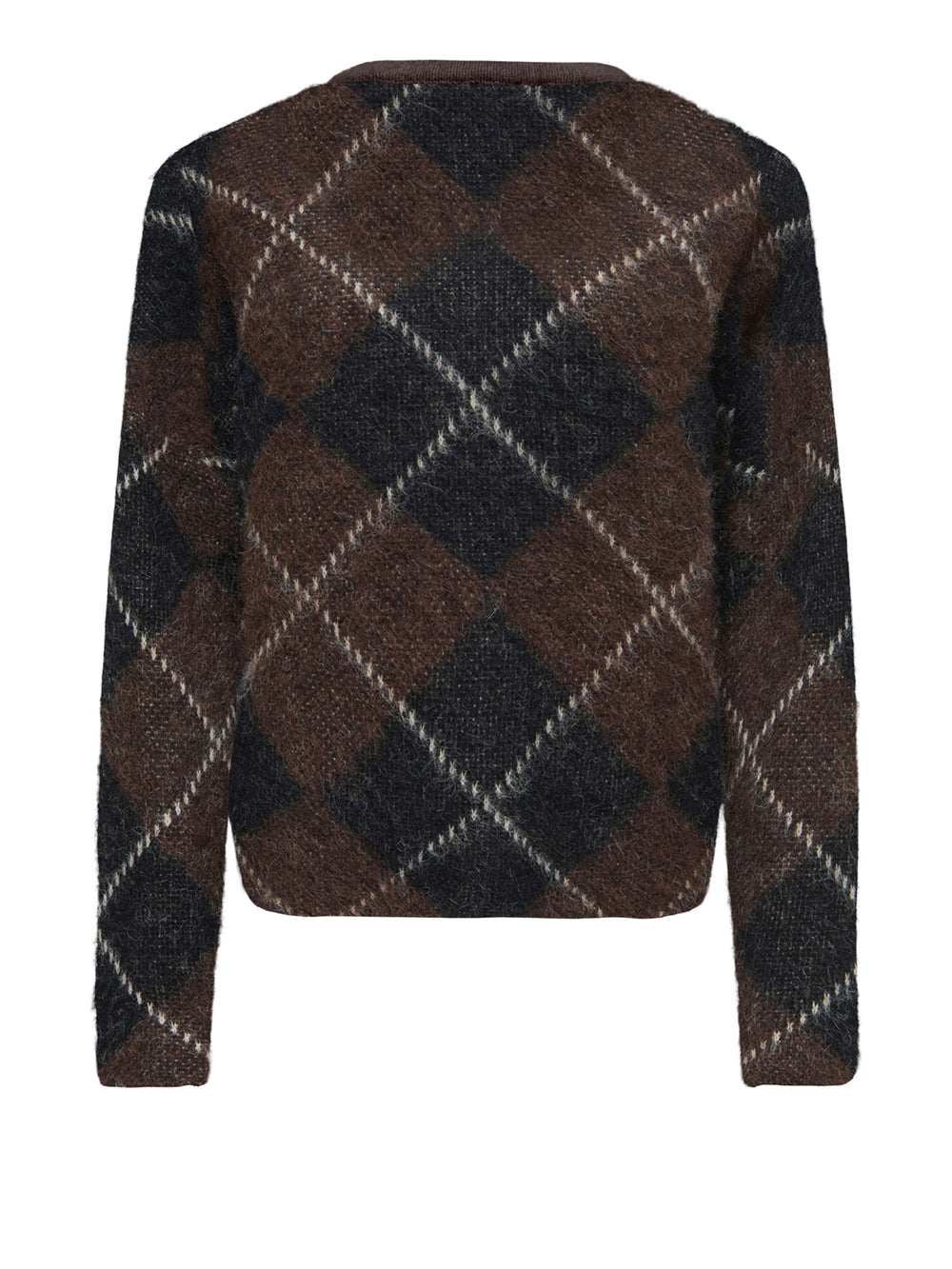 ONLY DROP5 Cardigan Only Onlnoeme Ls O-Neck Knt - Marrone