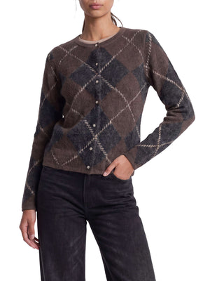ONLY DROP5 Cardigan Only Onlnoeme Ls O-Neck Knt - Marrone