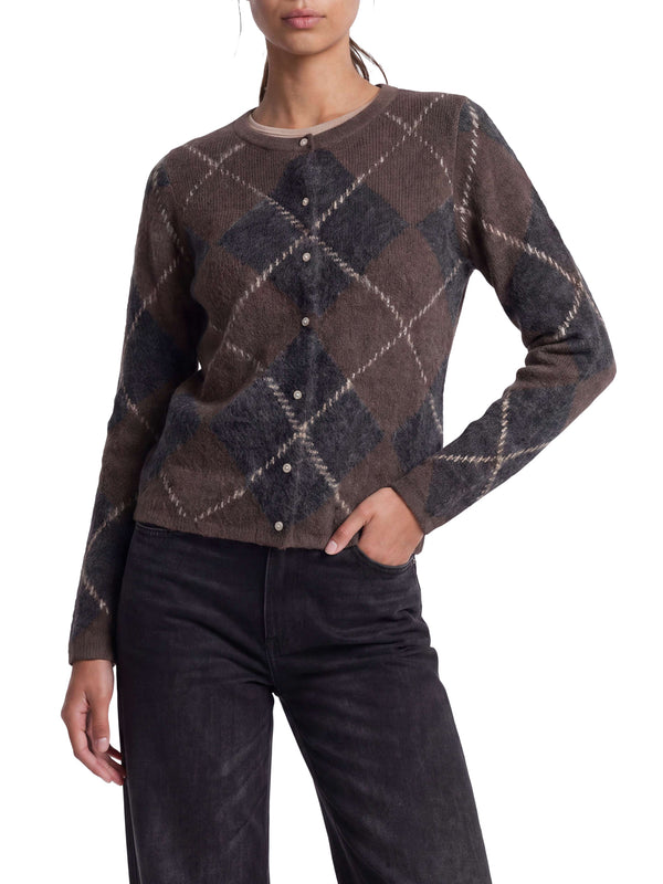 ONLY DROP5 Cardigan Only Onlnoeme Ls O-Neck Knt - Marrone