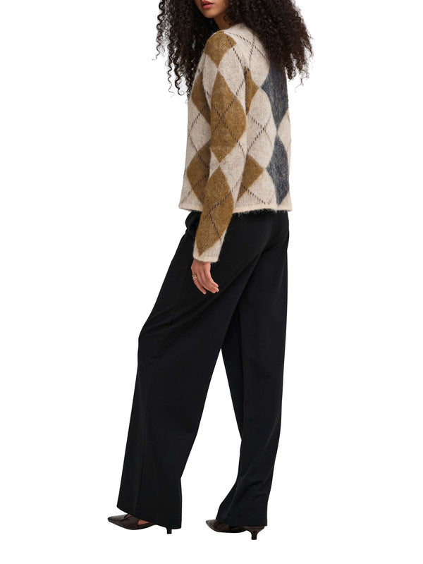 ONLY DROP5 Cardigan Only Onlnoeme Ls O-Neck Knt - Grigio