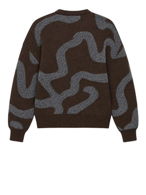 Only Maglione Girocollo Rosie ONLY - Marrone