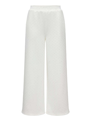 ONLY DROP5 Only Pantalone Tuta Onlscarlet - Bianco