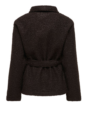 ONLY DROP5 Only Giubbotto Onlvaleria High Neck Jacket Cs Otw Marrone