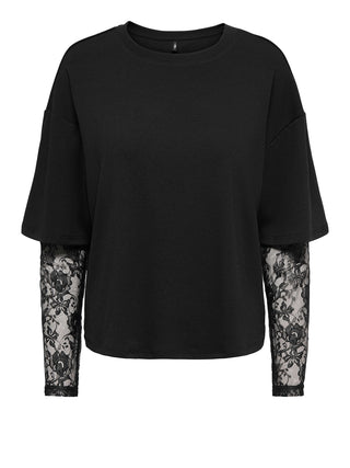 ONLY DROP5 Maglia Only Onlthlia Nero