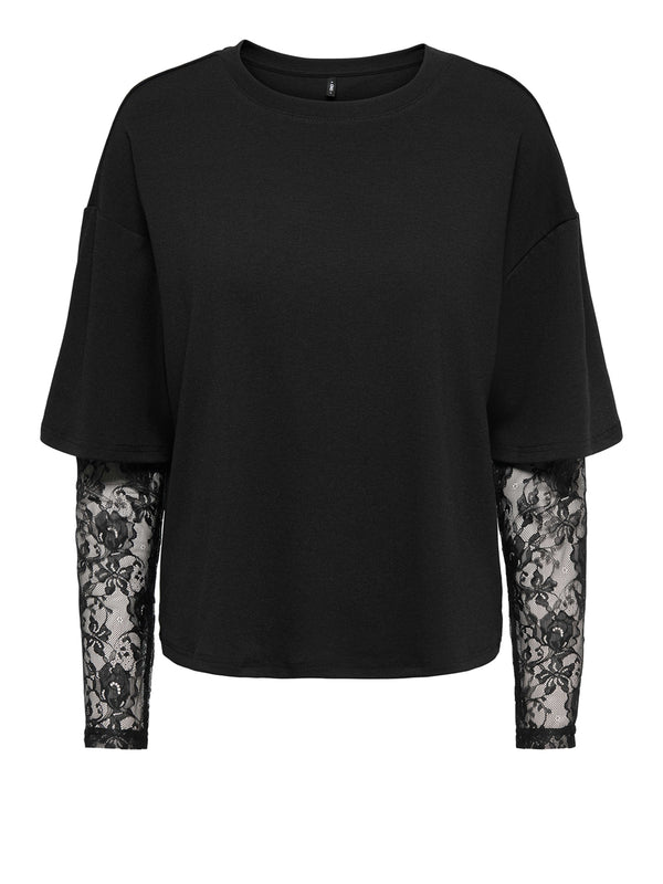 ONLY DROP5 Maglia Only Onlthlia Nero