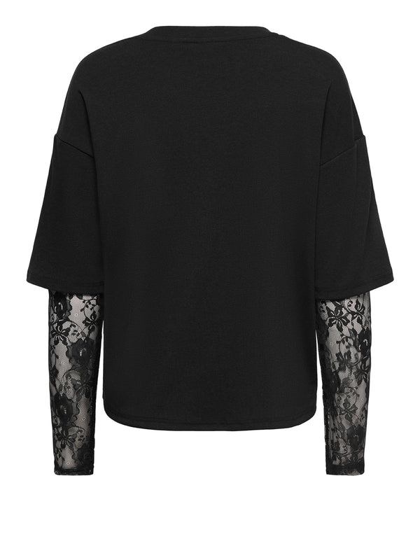 ONLY DROP5 Maglia Only Onlthlia Nero