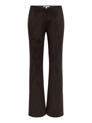 ONLY DROP5 Leggings Only Onlabena Mw Faux Suede Flar - Marrone