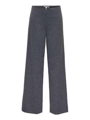 ONLY DROP5 Pantalone Only Onlbremen Mw Herringbone Wide - Grey