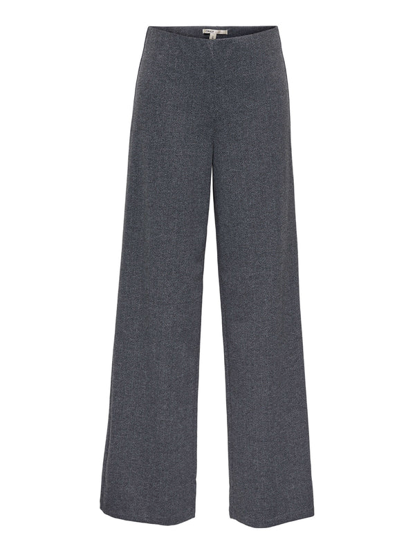 ONLY DROP5 Pantalone Only Onlbremen Mw Herringbone Wide - Grey