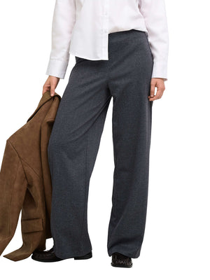 ONLY DROP5 Pantalone Only Onlbremen Mw Herringbone Wide - Grey