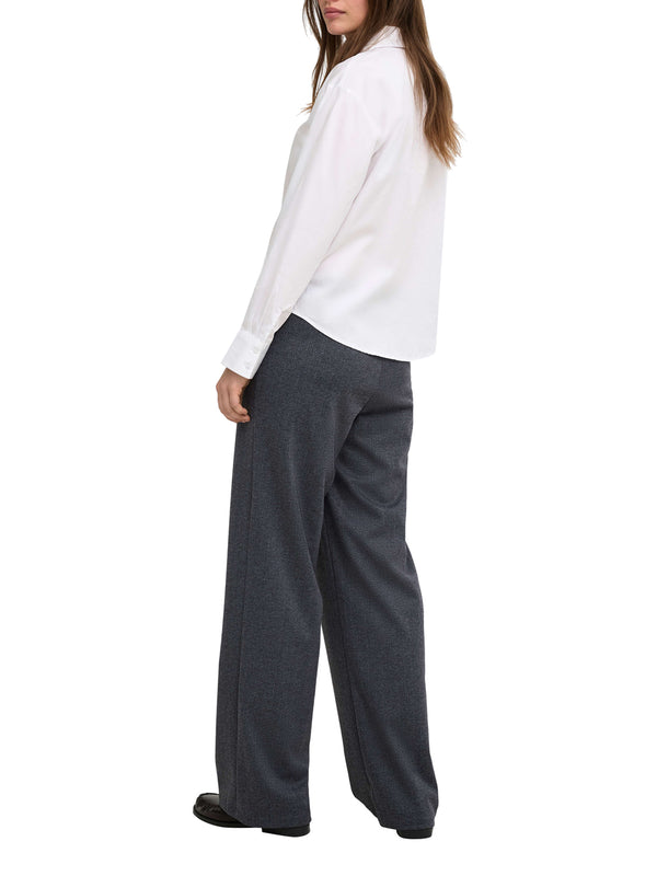 ONLY DROP5 Pantalone Only Onlbremen Mw Herringbone Wide - Grey