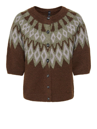 ONLY DROP5 Cardigan Onlreykja Marrone