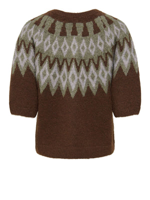 ONLY DROP5 Cardigan Onlreykja Marrone