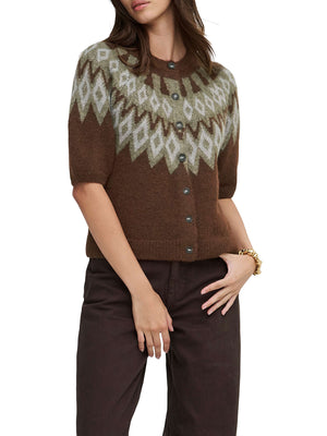 ONLY DROP5 Cardigan Onlreykja Marrone