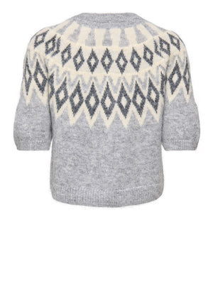 ONLY DROP5 Cardigan Onlreykja Grigio