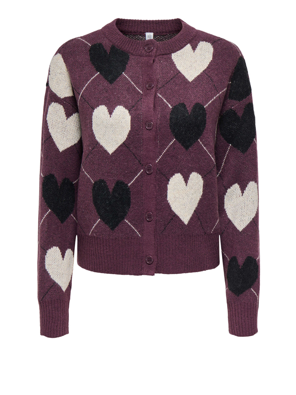ONLY DROP5 Cardigan Onlritu Only Bordeaux