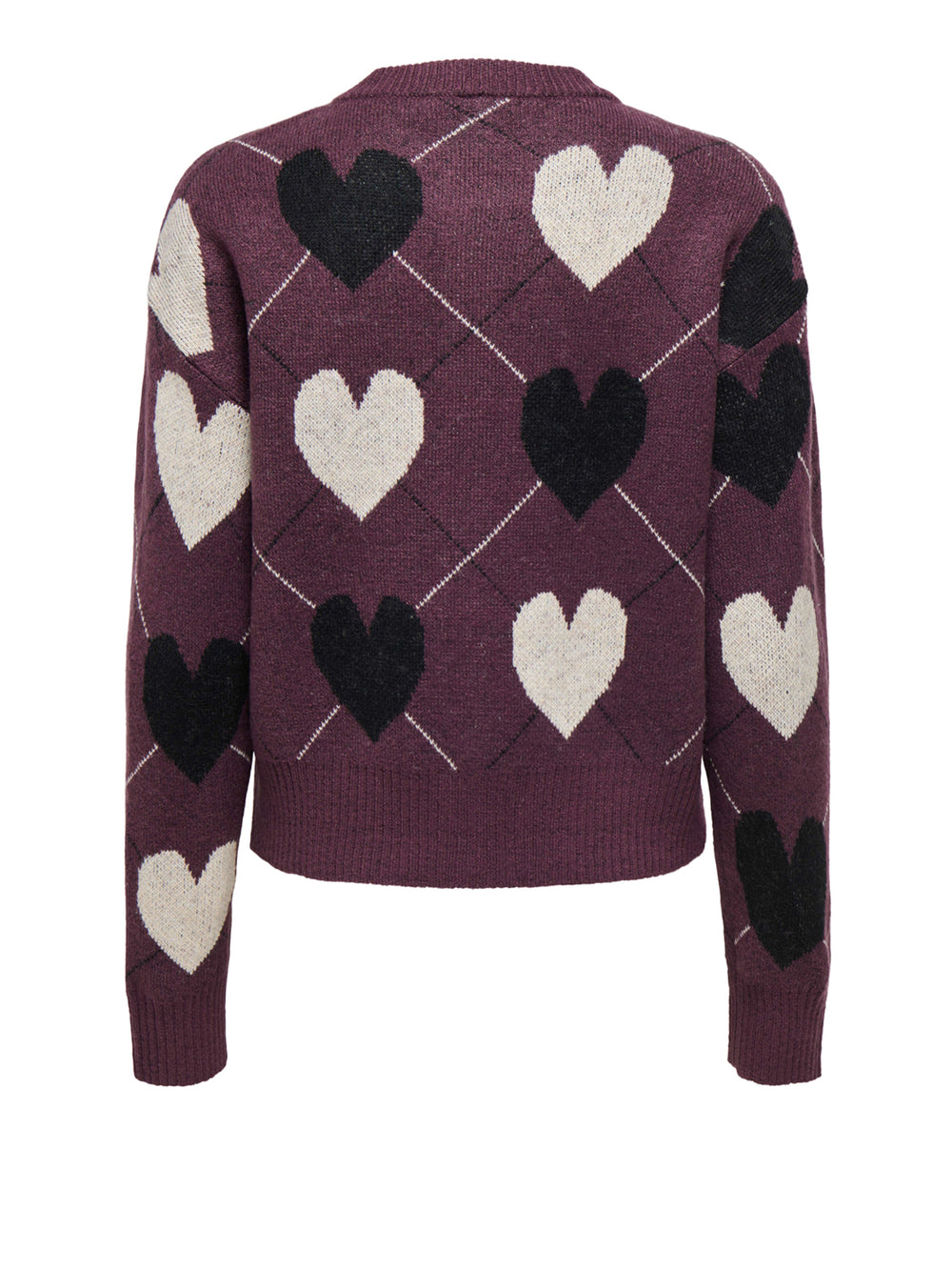 Only Cardigan Onlritu Only Bordeaux