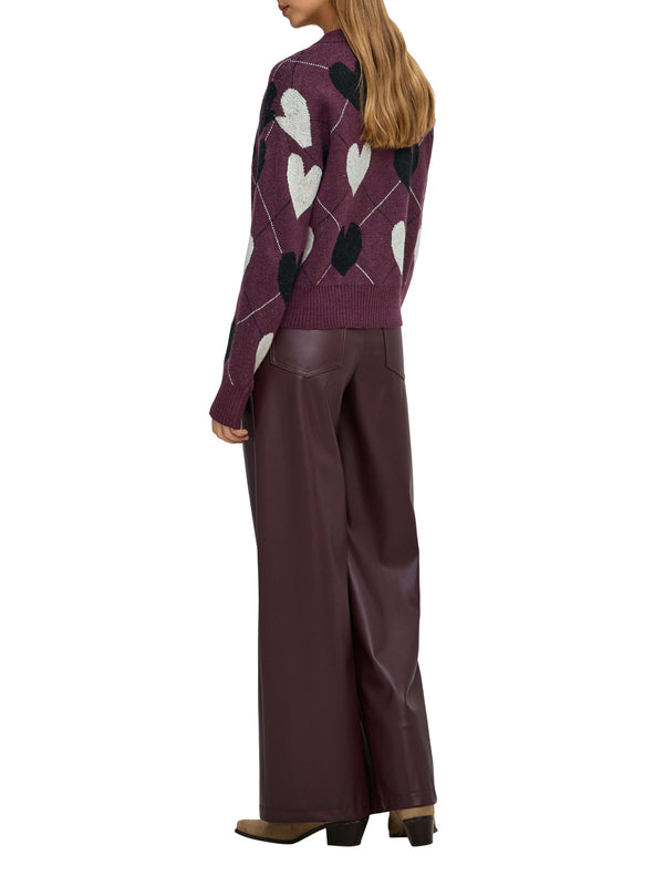 ONLY DROP5 Cardigan Onlritu Only Bordeaux