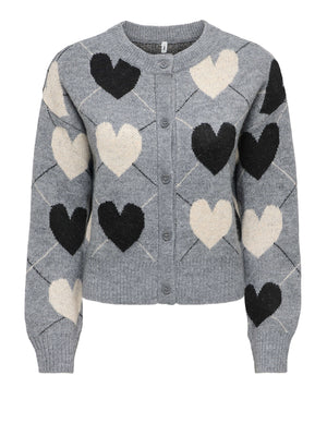 ONLY DROP5 Cardigan Onlritu Only Grigio