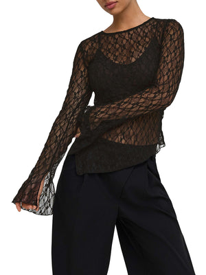 ONLY DROP6 Maglia Donna - Nero