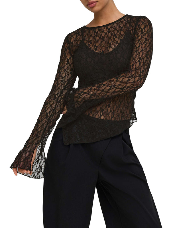 ONLY DROP6 Maglia Donna - Nero